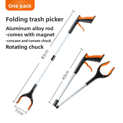 Foldable Magnetic Garbage Grabber