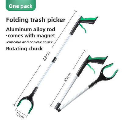 Foldable Magnetic Garbage Grabber