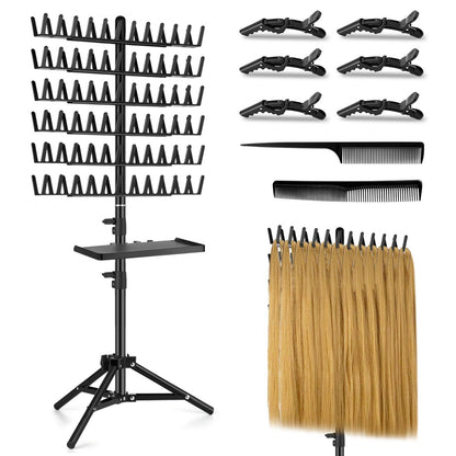 Foldable Metal Wig Display Stand