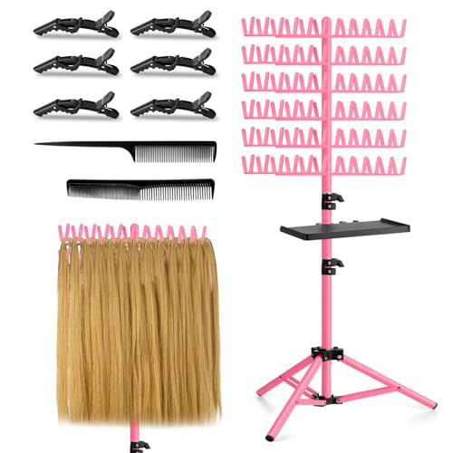 Foldable Metal Wig Display Stand