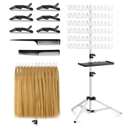 Foldable Metal Wig Display Stand