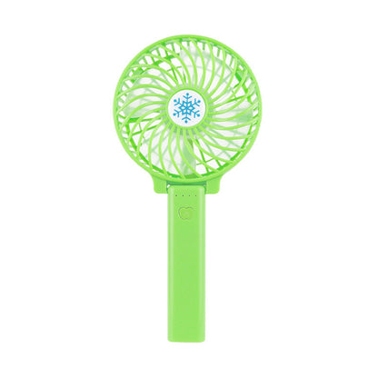 Foldable Mini Handheld Fan with LED Light