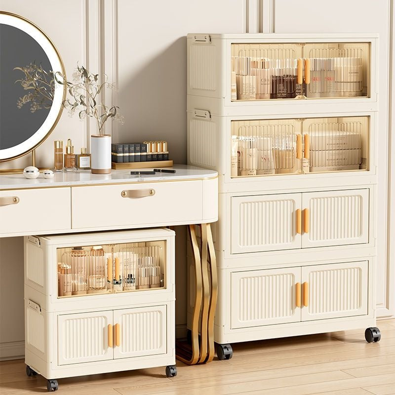 Foldable Movable Storage Cabinet