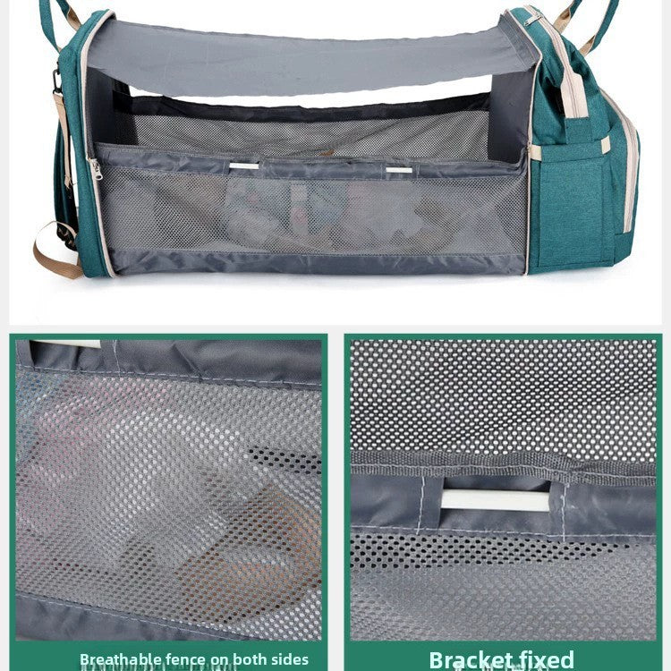 Foldable Multi-Function Baby Diaper Bag