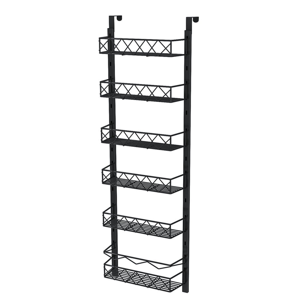 Foldable Multi-Layer Door Back Hanging Storage Rack