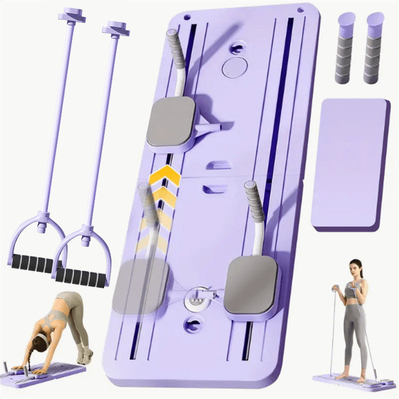 Foldable Multifunctional Abdominal Exercise Board with Kneeling Pad