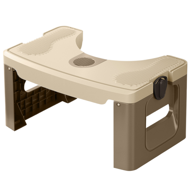 Foldable Non-Slip Toilet Stool