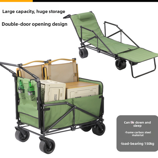 Foldable Outdoor Camper Stroller