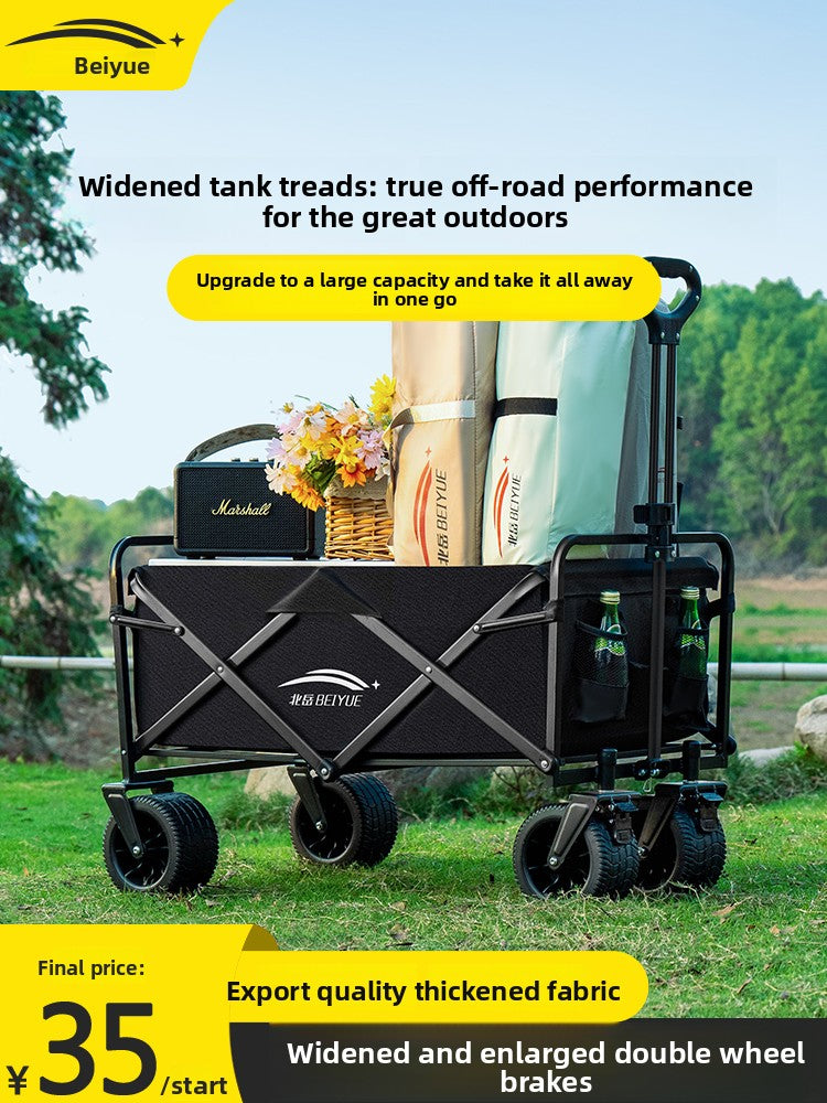 Foldable Outdoor Camping Cart