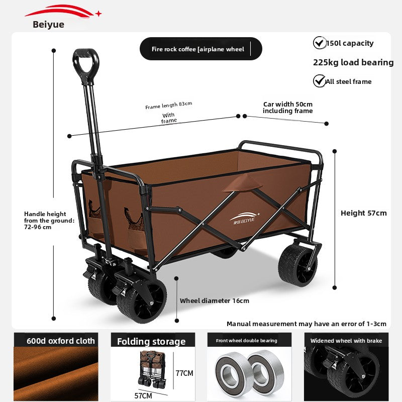 Foldable Outdoor Camping Cart