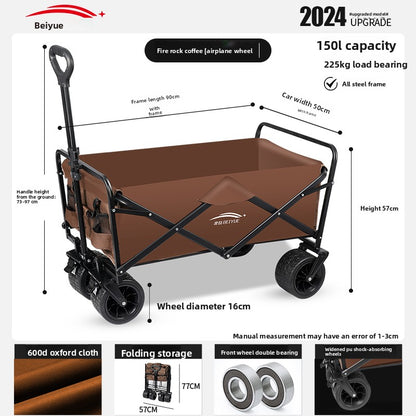 Foldable Outdoor Camping Cart