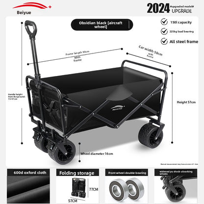 Foldable Outdoor Camping Cart