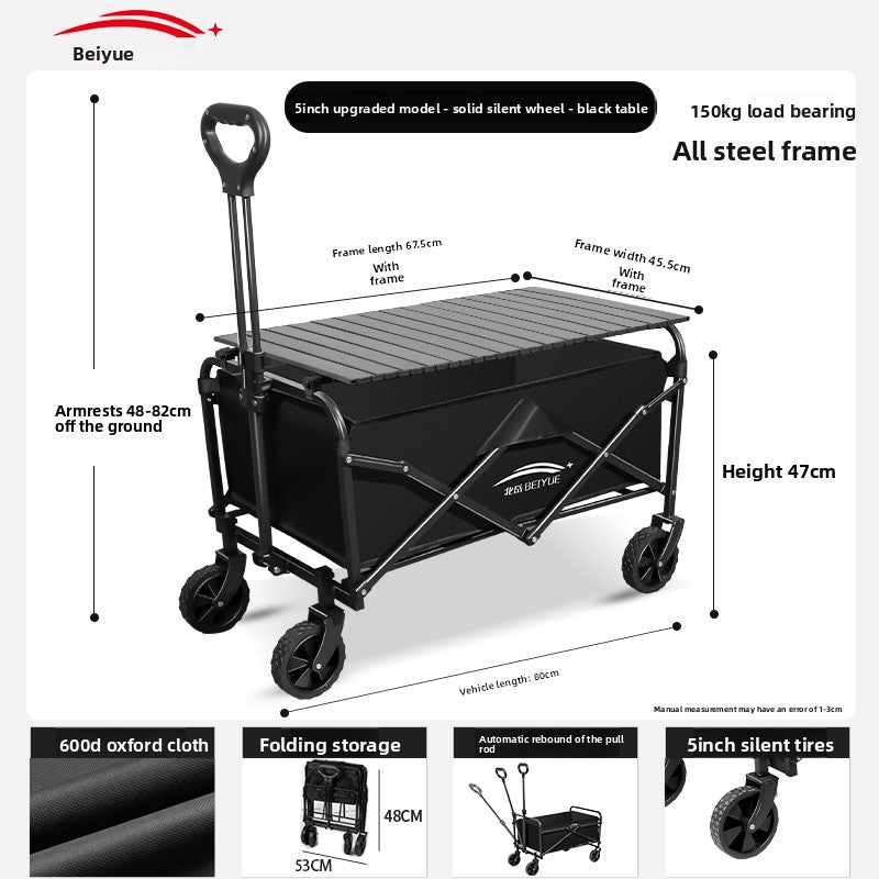 Foldable Outdoor Camping Cart