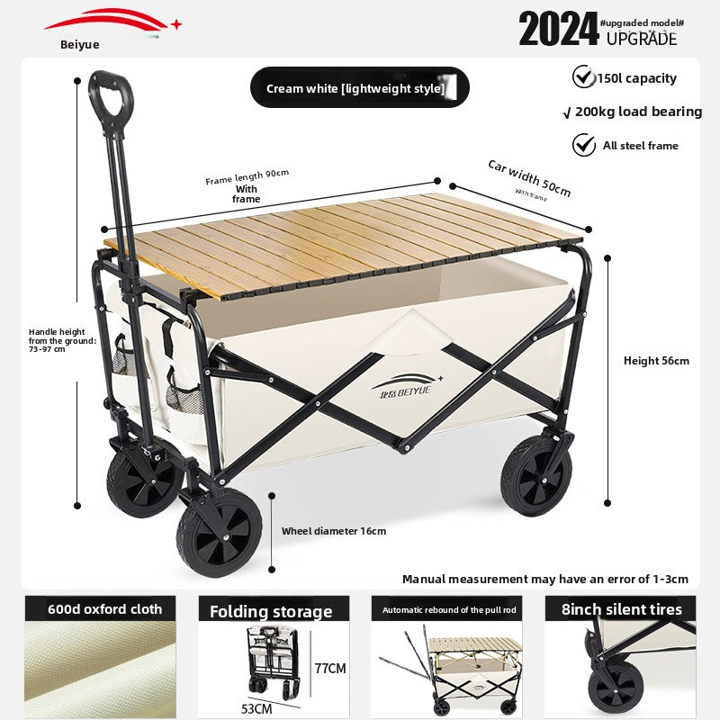 Foldable Outdoor Camping Cart