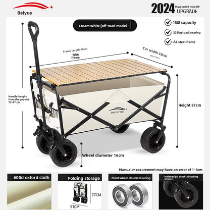 Foldable Outdoor Camping Cart