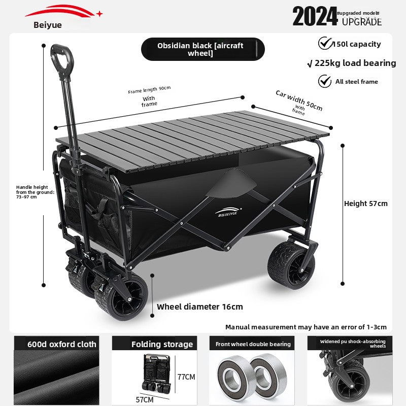 Foldable Outdoor Camping Cart