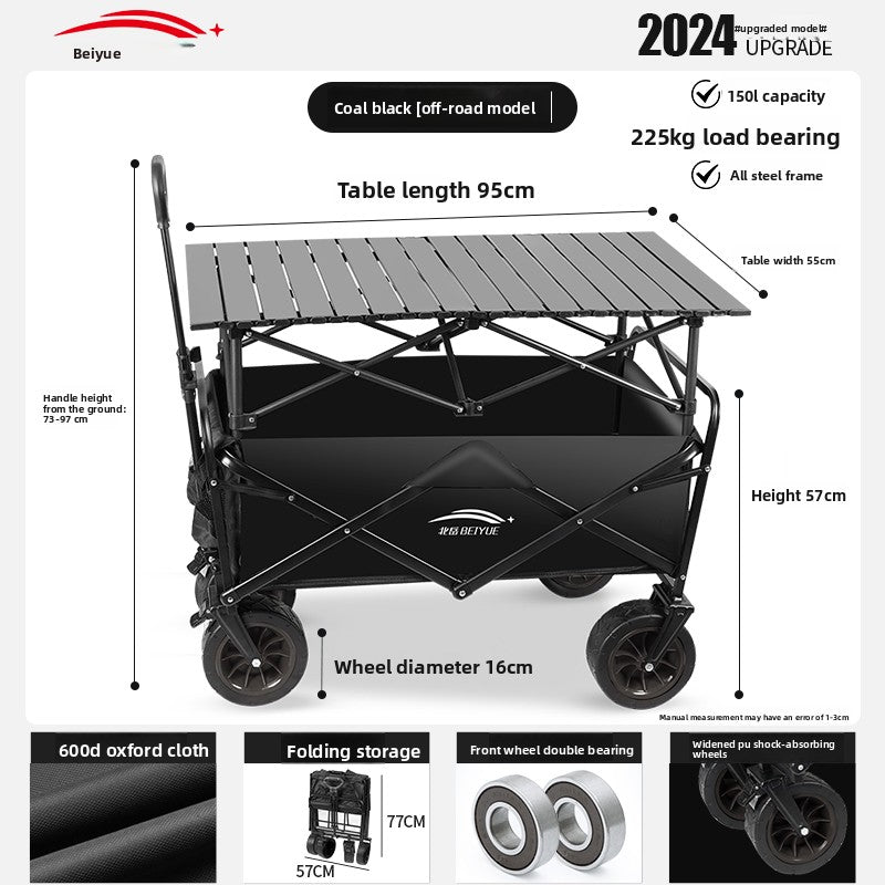 Foldable Outdoor Camping Cart