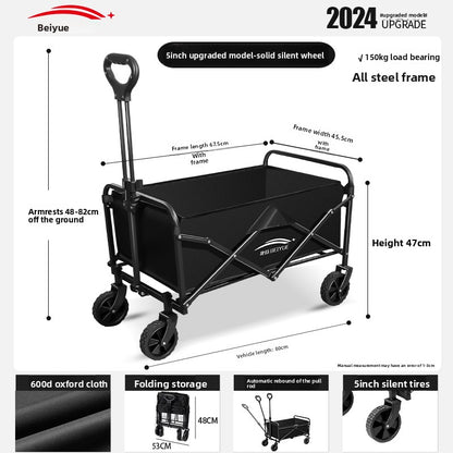 Foldable Outdoor Camping Cart