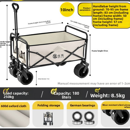 Foldable Outdoor Camping Trolley
