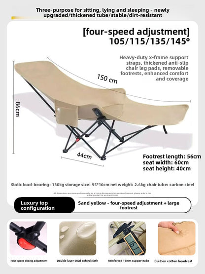 Foldable Outdoor Lounge Chair