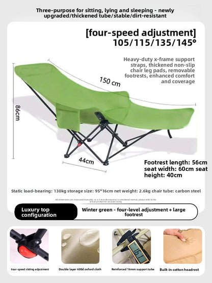 Foldable Outdoor Lounge Chair