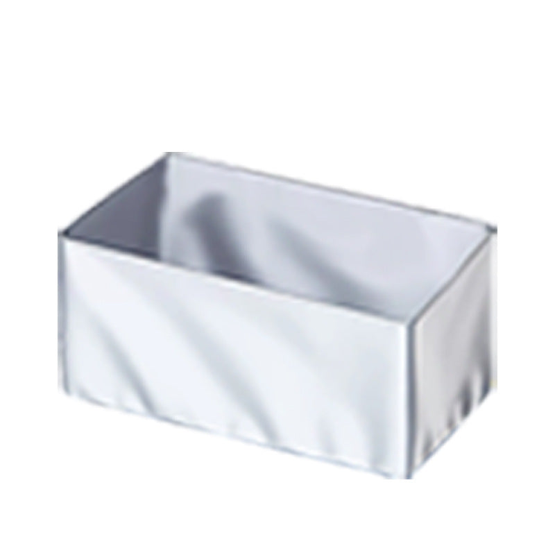 Foldable Outdoor Storage Box with Wooden Cover