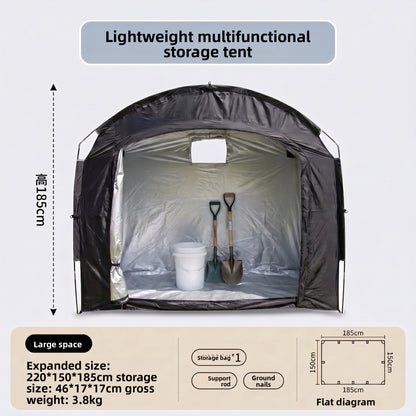 Foldable Outdoor Storage Shelter