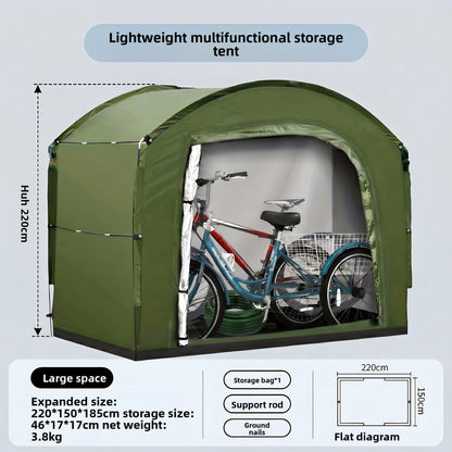 Foldable Outdoor Storage Shelter