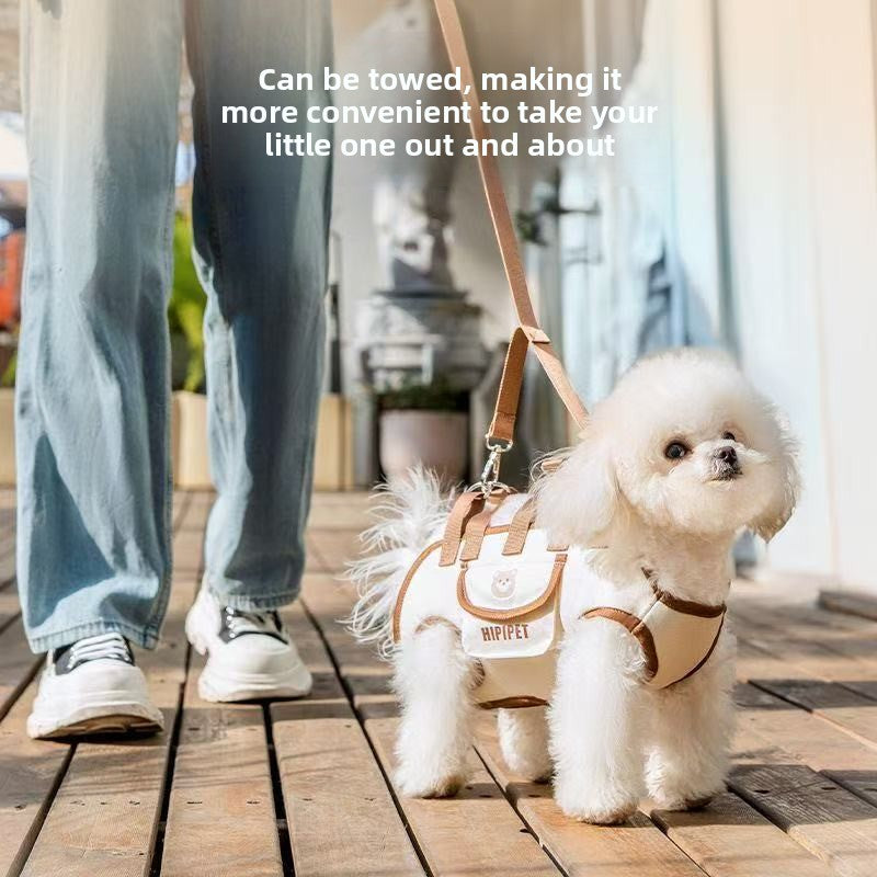 Foldable Oxford Pet Backpack