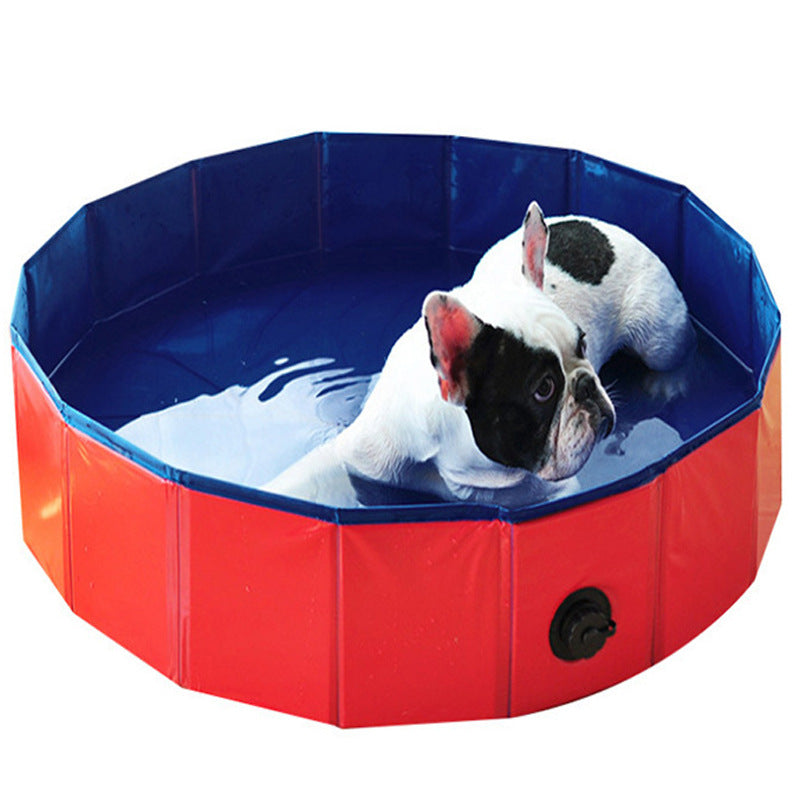 Foldable Pet Bath Tub Swimming Pool