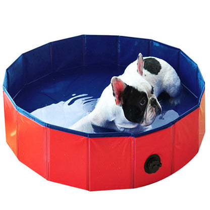 Foldable Pet Bath Tub Swimming Pool