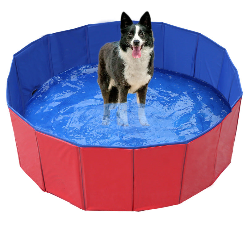Foldable Pet Bath Tub Swimming Pool