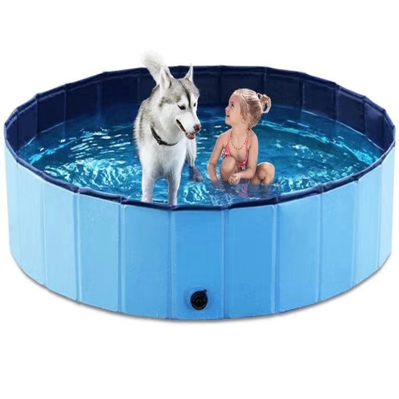 Foldable Pet Bath Tub Swimming Pool