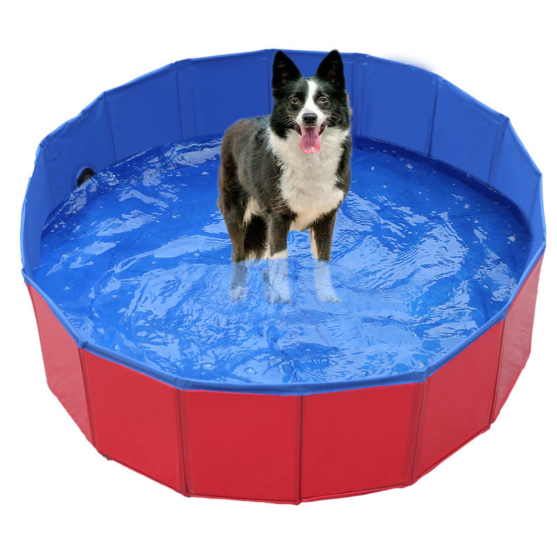 Foldable Pet Bath Tub Swimming Pool