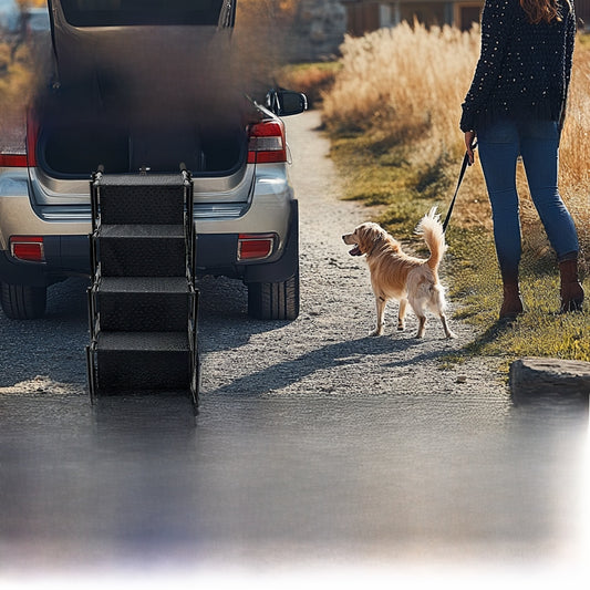 Foldable Pet Car Ladder for SUV