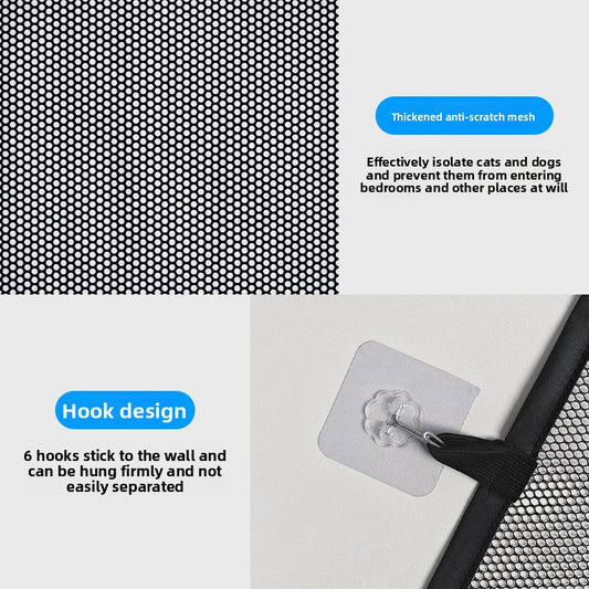 Foldable Pet Gate Barrier