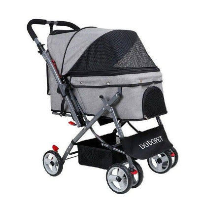 Foldable Pet Stroller for Small and Medium Dogs