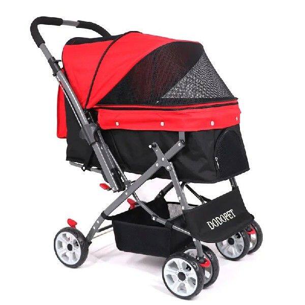 Foldable Pet Stroller for Small and Medium Dogs