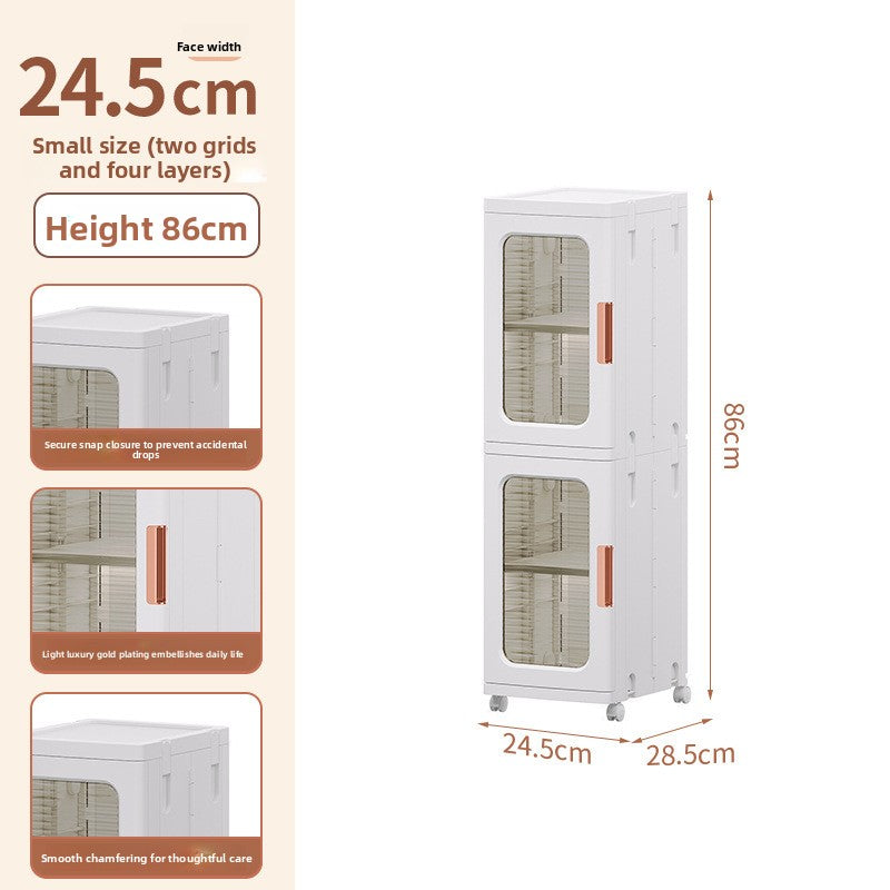 Foldable Plastic Storage Organizer