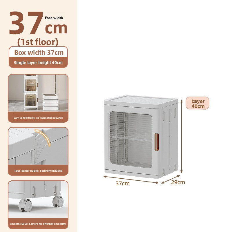 Foldable Plastic Storage Organizer