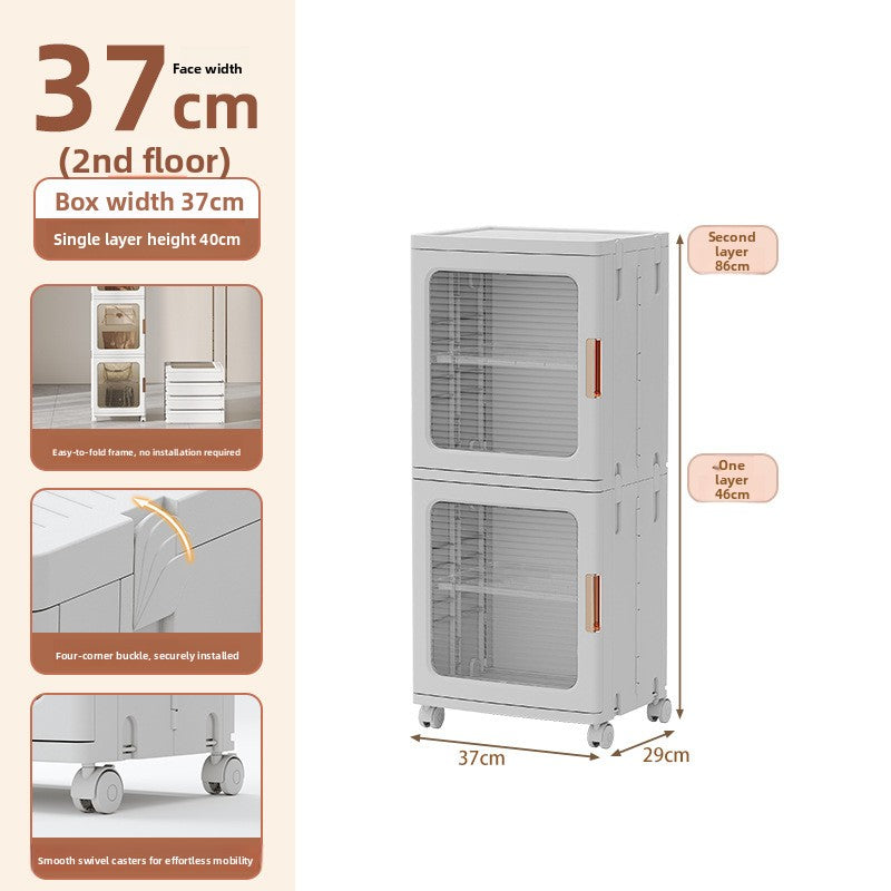 Foldable Plastic Storage Organizer