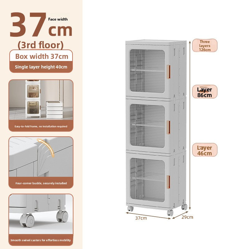 Foldable Plastic Storage Organizer