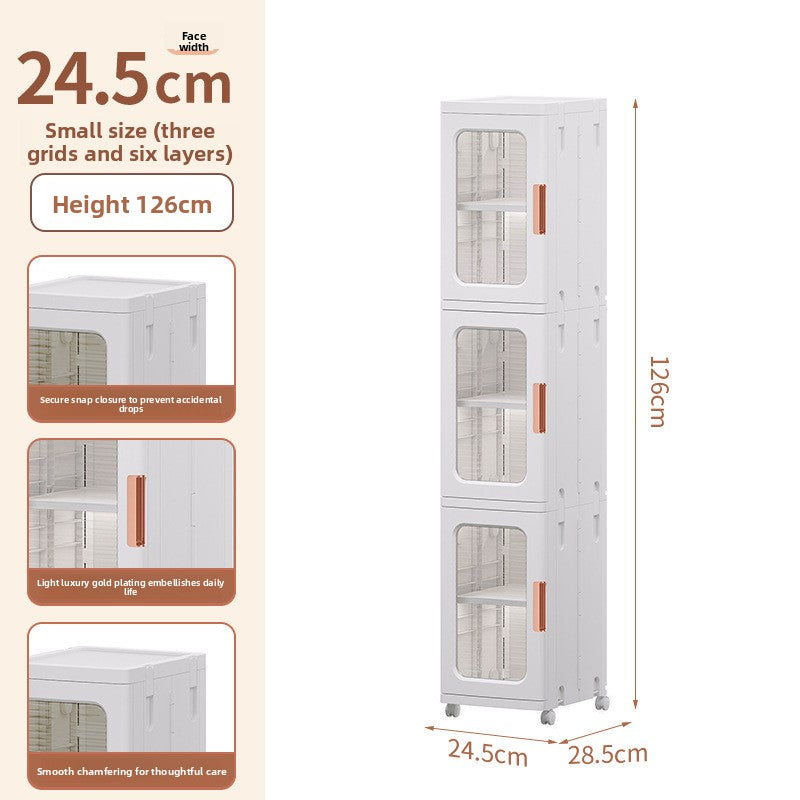 Foldable Plastic Storage Organizer