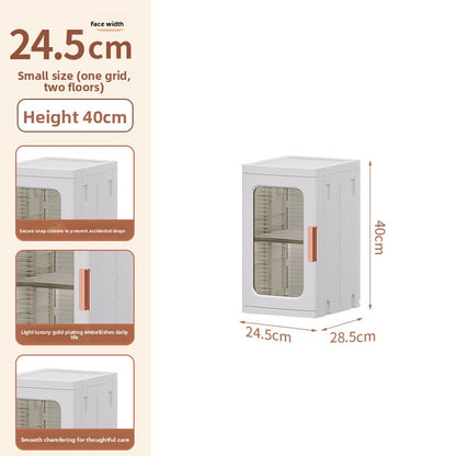 Foldable Plastic Storage Organizer