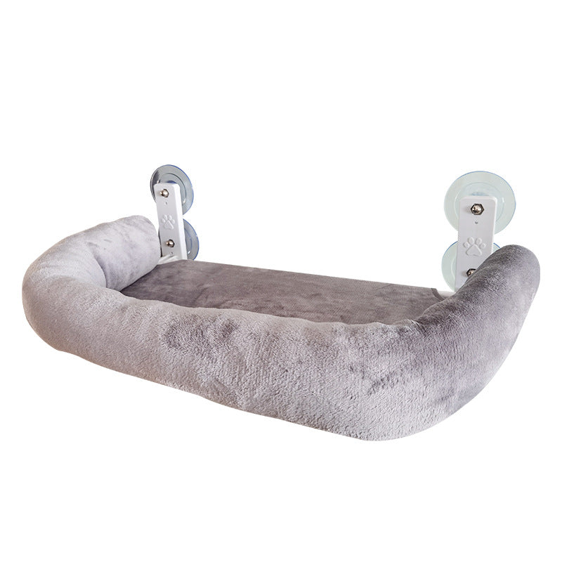 Foldable Plush Cat Hammock