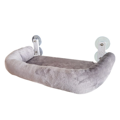 Foldable Plush Cat Hammock