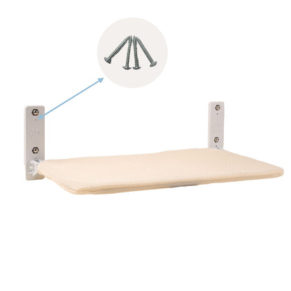 Foldable Plush Cat Hammock