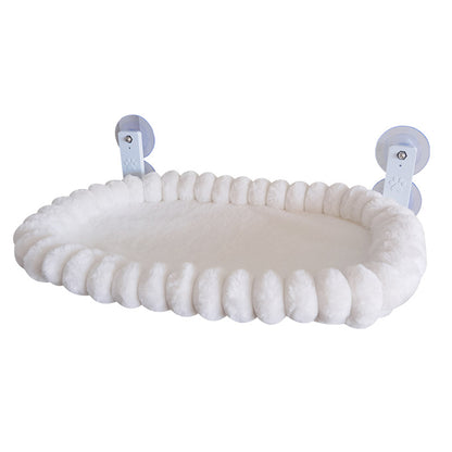Foldable Plush Cat Hammock