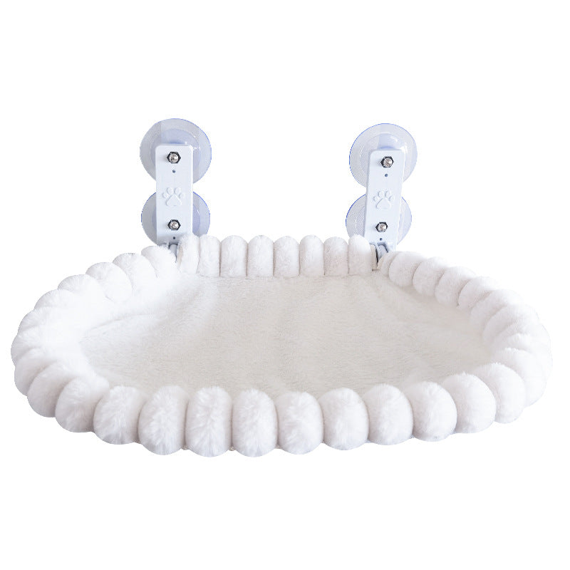 Foldable Plush Cat Hammock