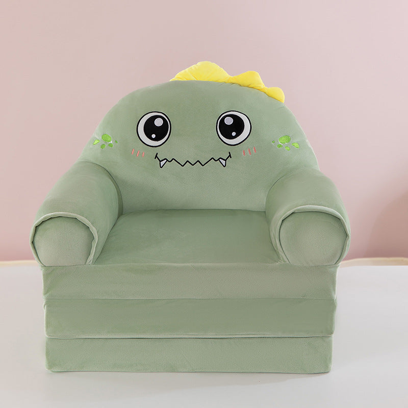 Foldable Plush Children Sofa Chair
